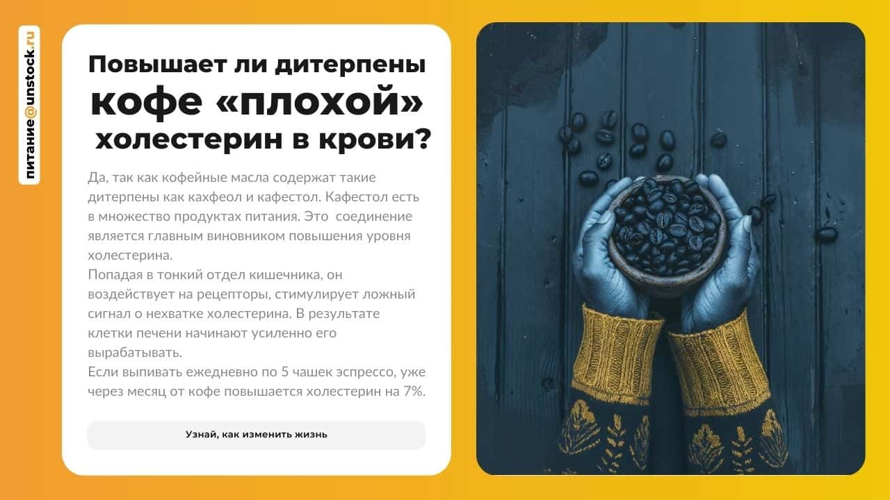 Неочевидное влияние дитерпенов.